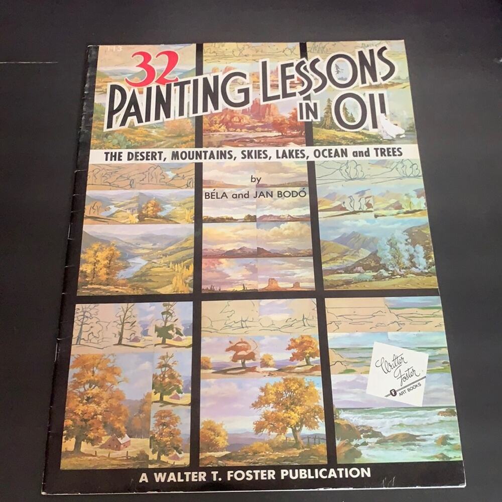 1985 Painting Lessons In Oil Book